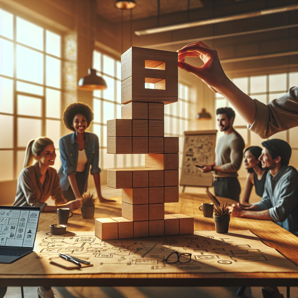 Hände halten Finanzunterlagen neben Laptop, Taschenrechner und Münzen auf Schreibtisch