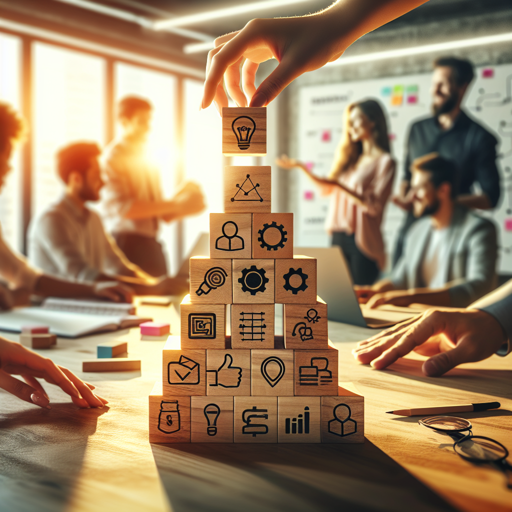 Geschäftsführer auf Schiffsbrücke mit Seekarte und Crew, Symbol für Verantwortung und Haftung