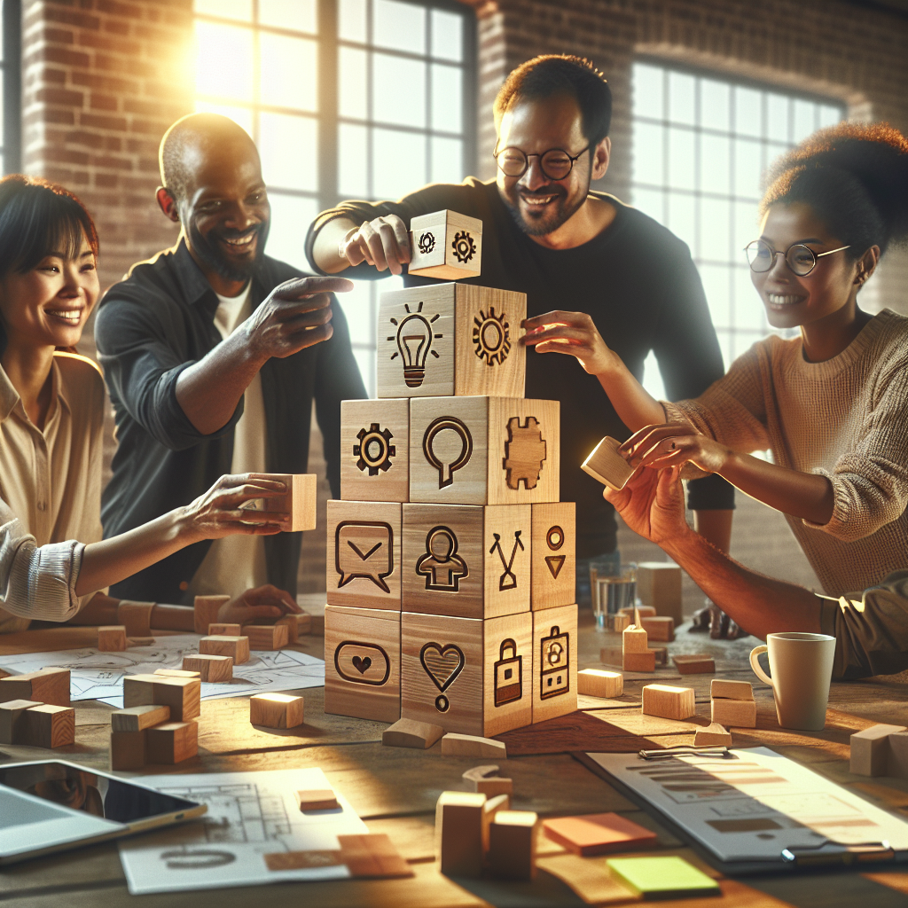 Geschäftsperson prüft Herkunftsdokumente und Holzmuster auf Schreibtisch