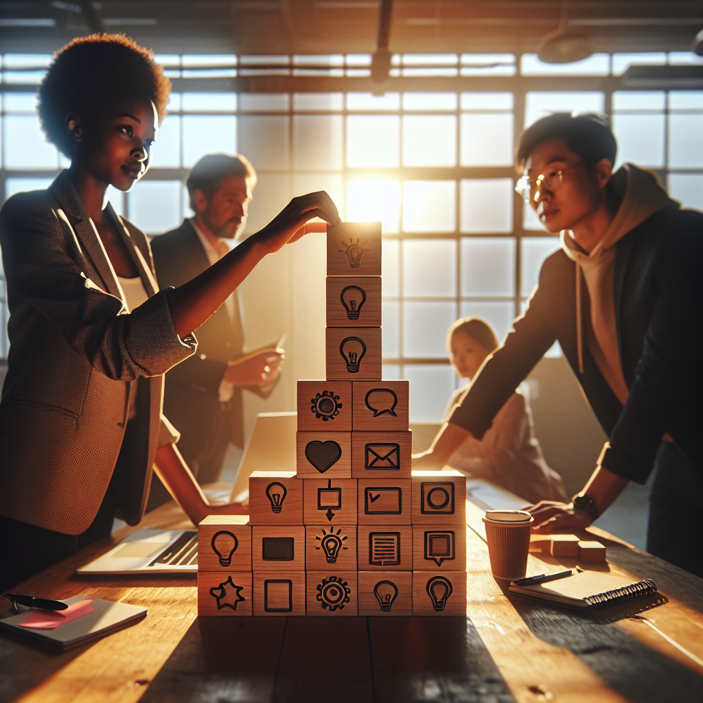 Unternehmer am Schreibtisch mit Laptop, Steuerunterlagen und Europakarte