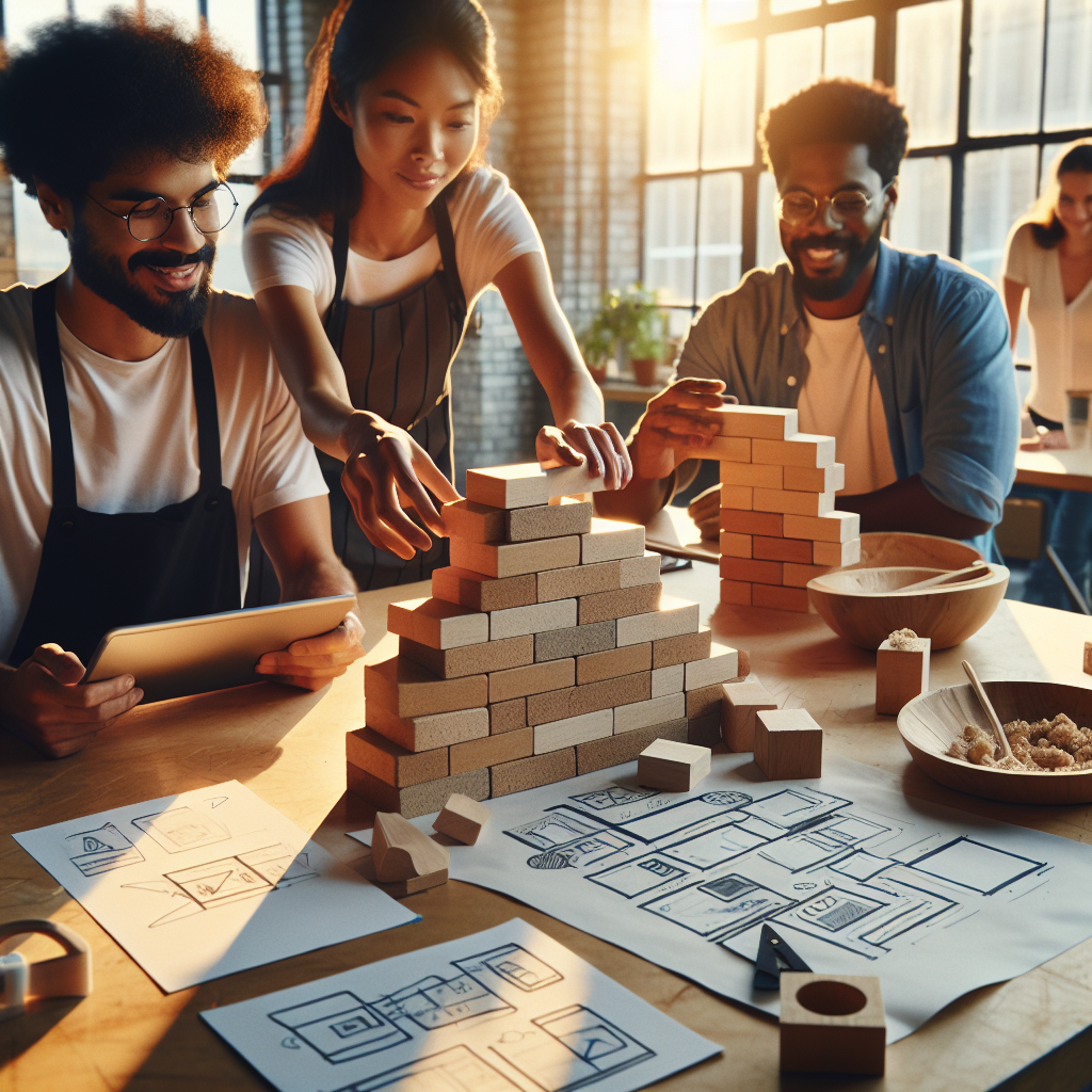 Geschäftsmann neben Goldbarren, Akten und Weltkarte im Büro