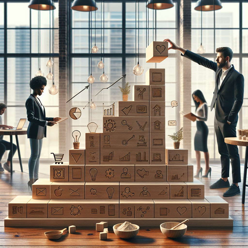 Unternehmer im Büro zeigt auf Whiteboard Diagramm zu Holding- und Auslandseinheiten, Akten auf Tisch