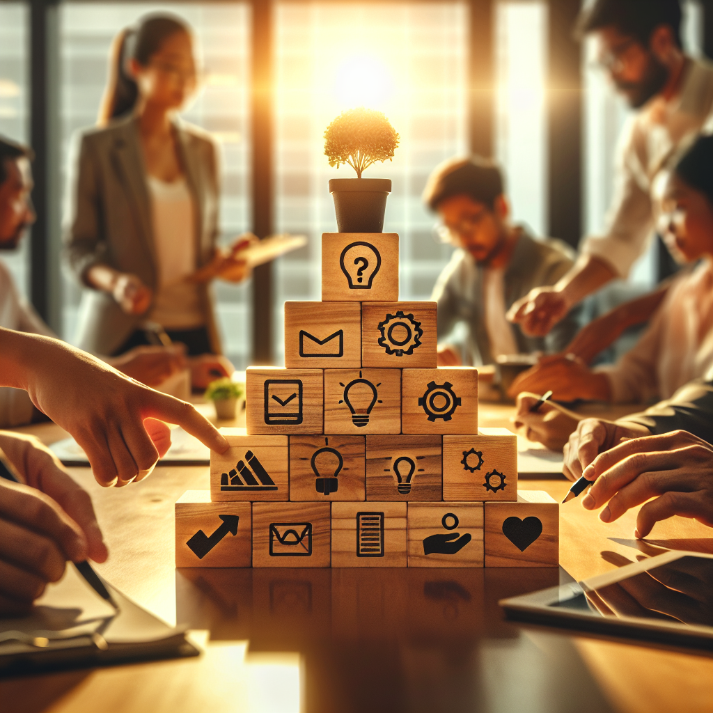 Roter Ballon neben grauem Stein auf Holztisch, Euro-Münzen und Banknoten im Vordergrund