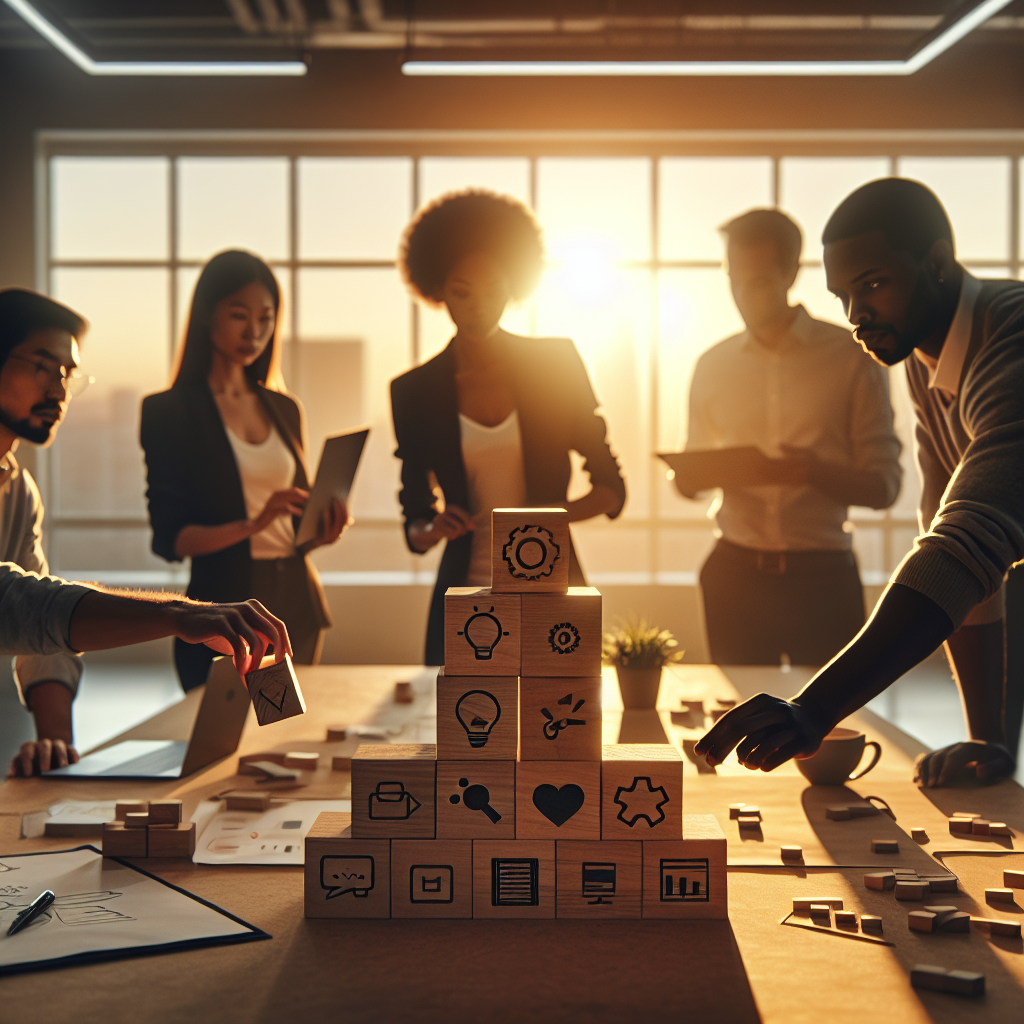 Schutzschild über Haus- und Firmenikonen symbolisiert Eigentumsschutz