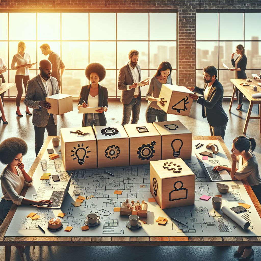 Arbeitsplatz mit Laptop, Akten und Vorhängeschloss-Symbol auf dem Bildschirm