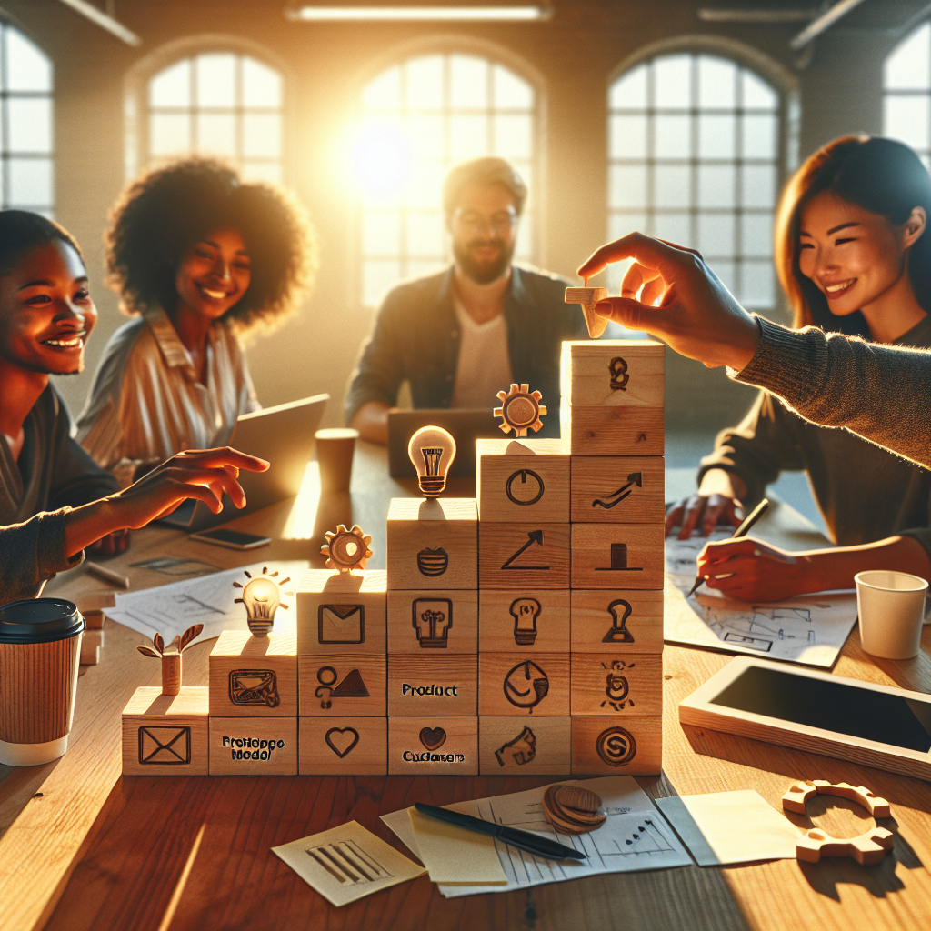 Schweizer Flagge neben Modellhaus, Aktenordnern und Münzstapel auf Holzuntergrund