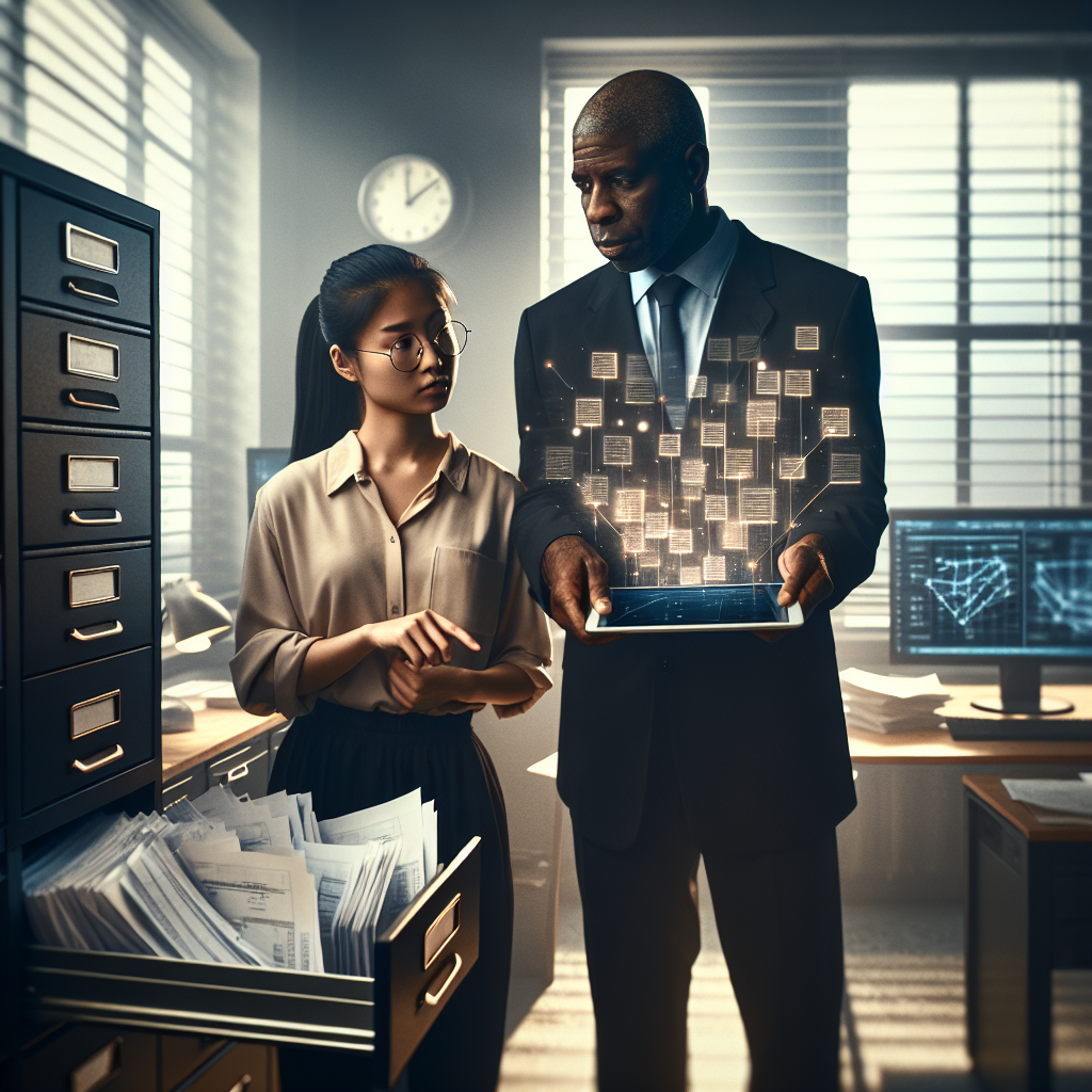 Laptopbildschirm zeigt digitale Rechnung und Symbole für ZUGFeRD, XRechnung