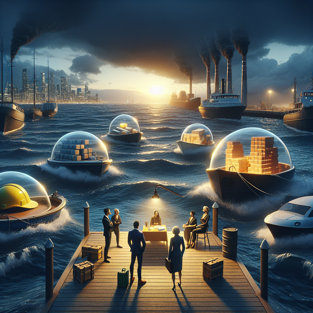 Geschäftsperson zeigt Branchenrating-Diagramm auf Tablet, Schildsymbol schützt Geldscheine