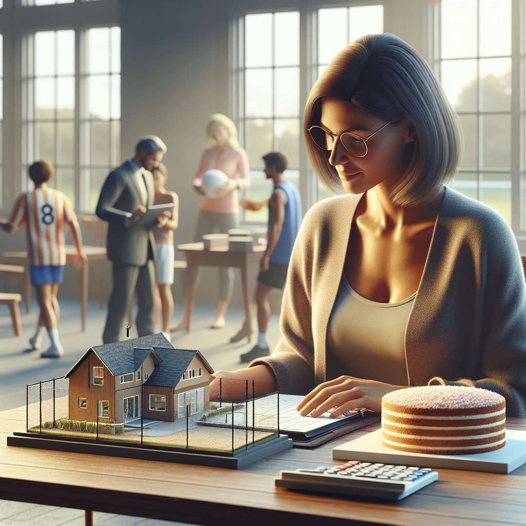 Vorstand mit Laptop, Verträgen und Taschenrechner prüft Vereinsfinanzen