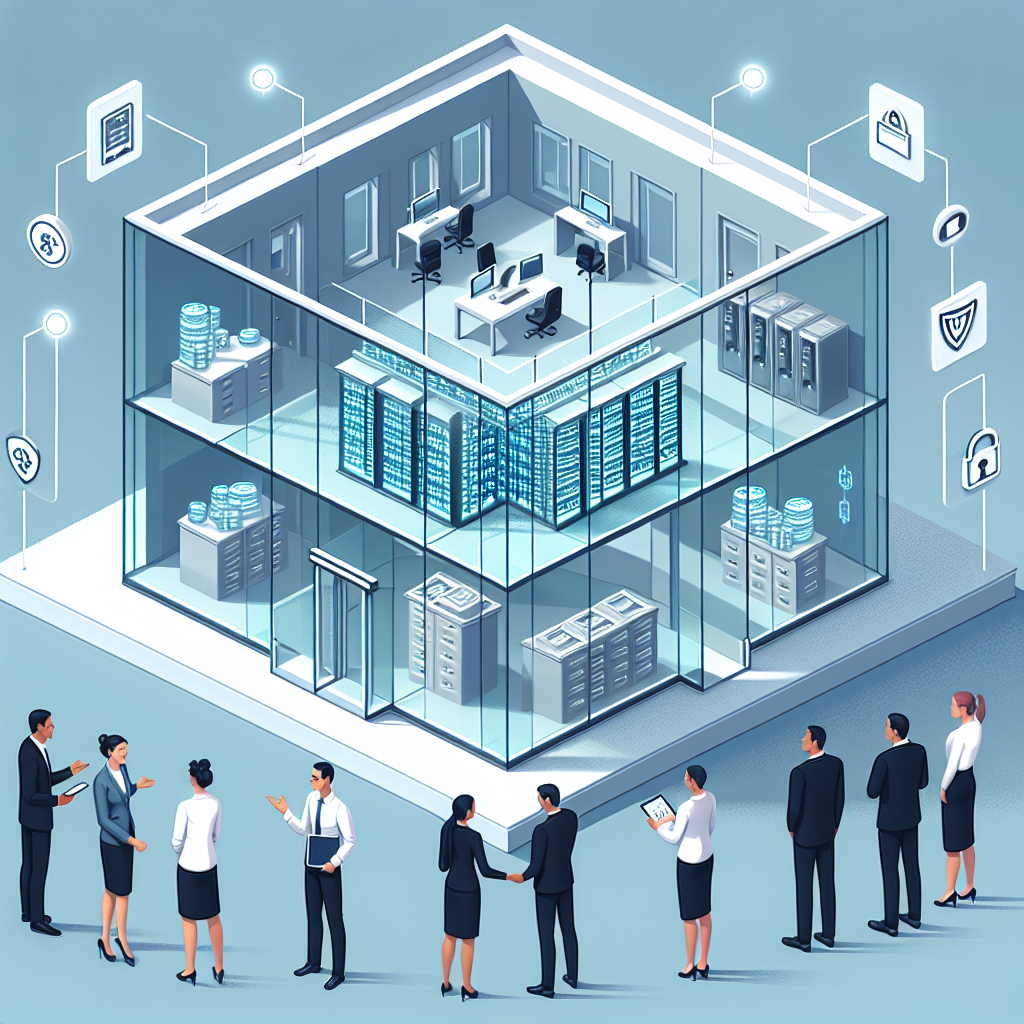 Organigramm einer Holdinggesellschaft mit getrennten Tochtergesellschaften und markierten Vermögenswerten