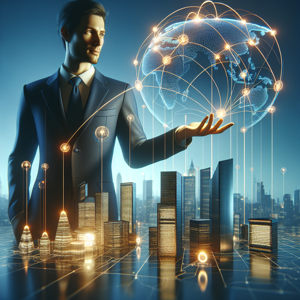 Grafik mit Icons für Holding, Stiftung, Verein und operative Einheiten, verbunden