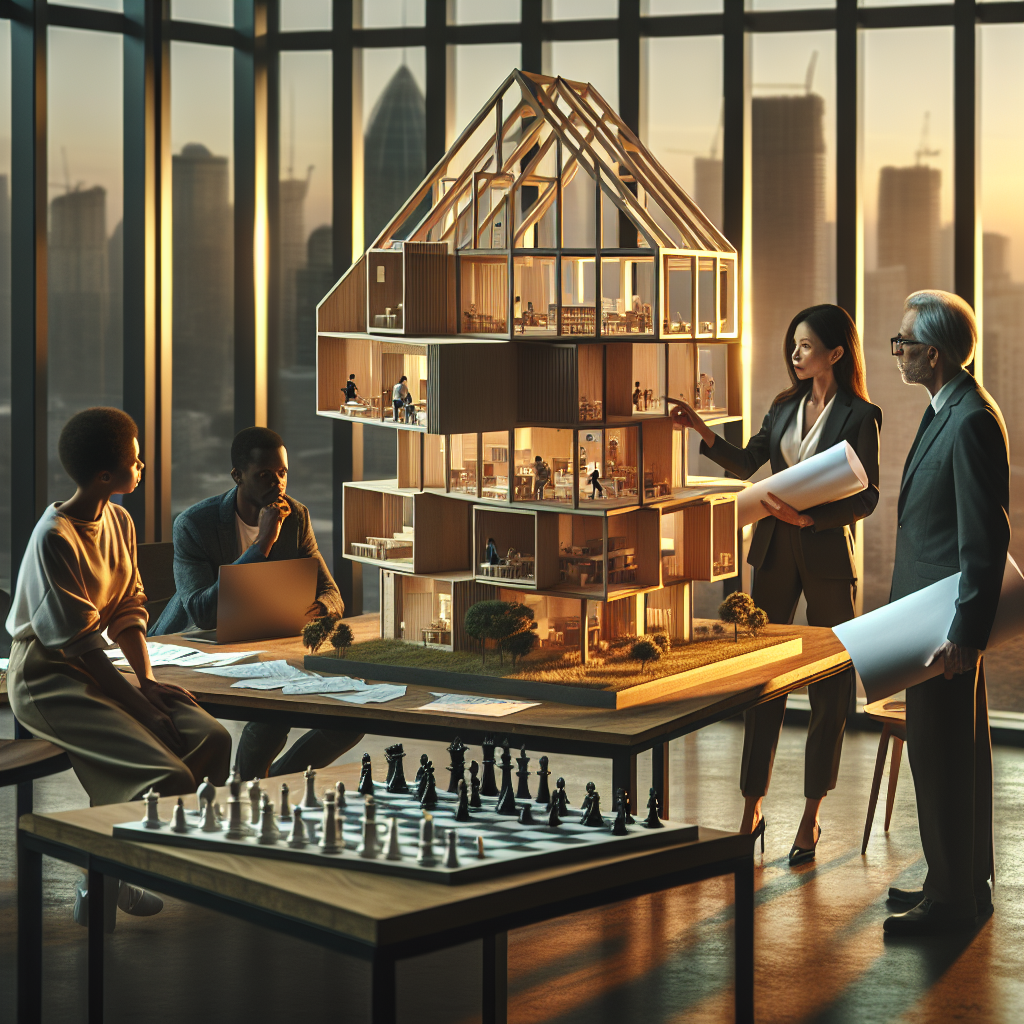 Hände stapeln Holzklötze mit Beschriftungen Verein, Holding, LLC und Stiftung